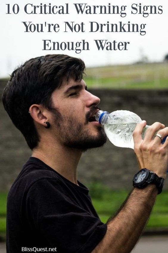 10 SIGNS YOU ARE NOT DRINKING ENOUGH WATER Dentips Portal